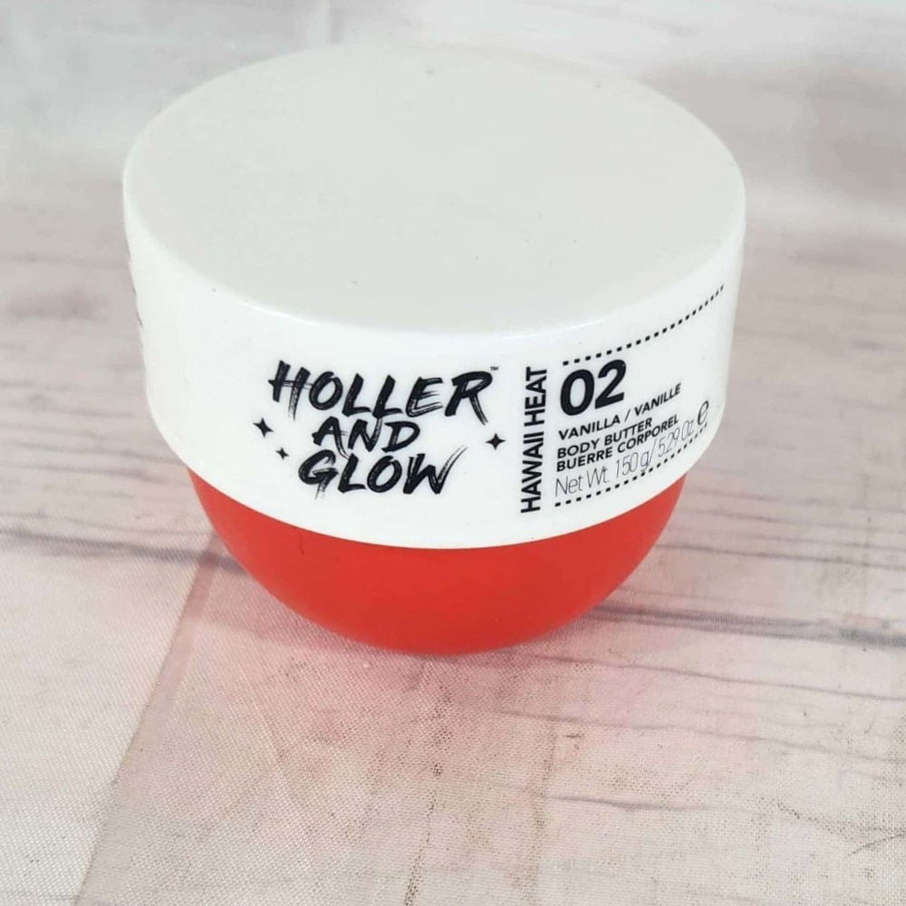 Holler and‎ Glow Body Butter Vanilla Hawaii Heat 02 Skincare Women 5.29oz